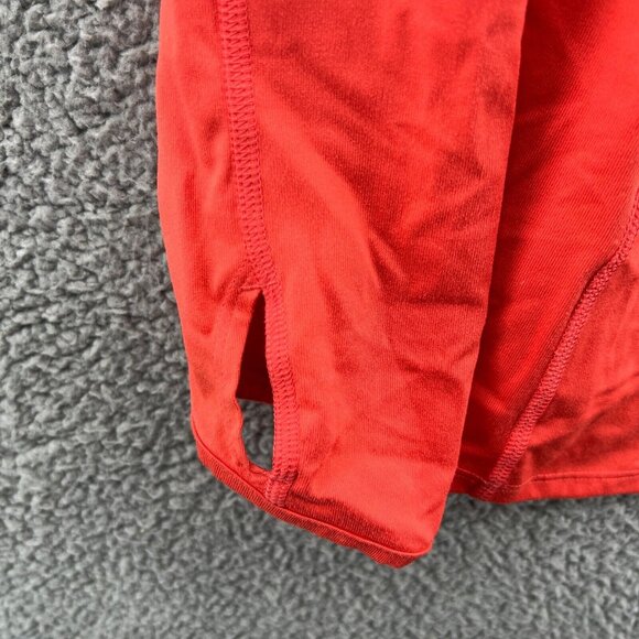 The North Face 1/4 Zip Flash Dry Pullover Shirt Jacket Womens Medium Salmon - Picture 3 of 9